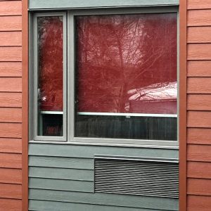 red blackout window shades