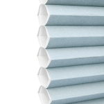 Energy efficient blue honeycombs cellular shades