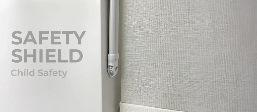 Close up image of Safety Shield for child safety