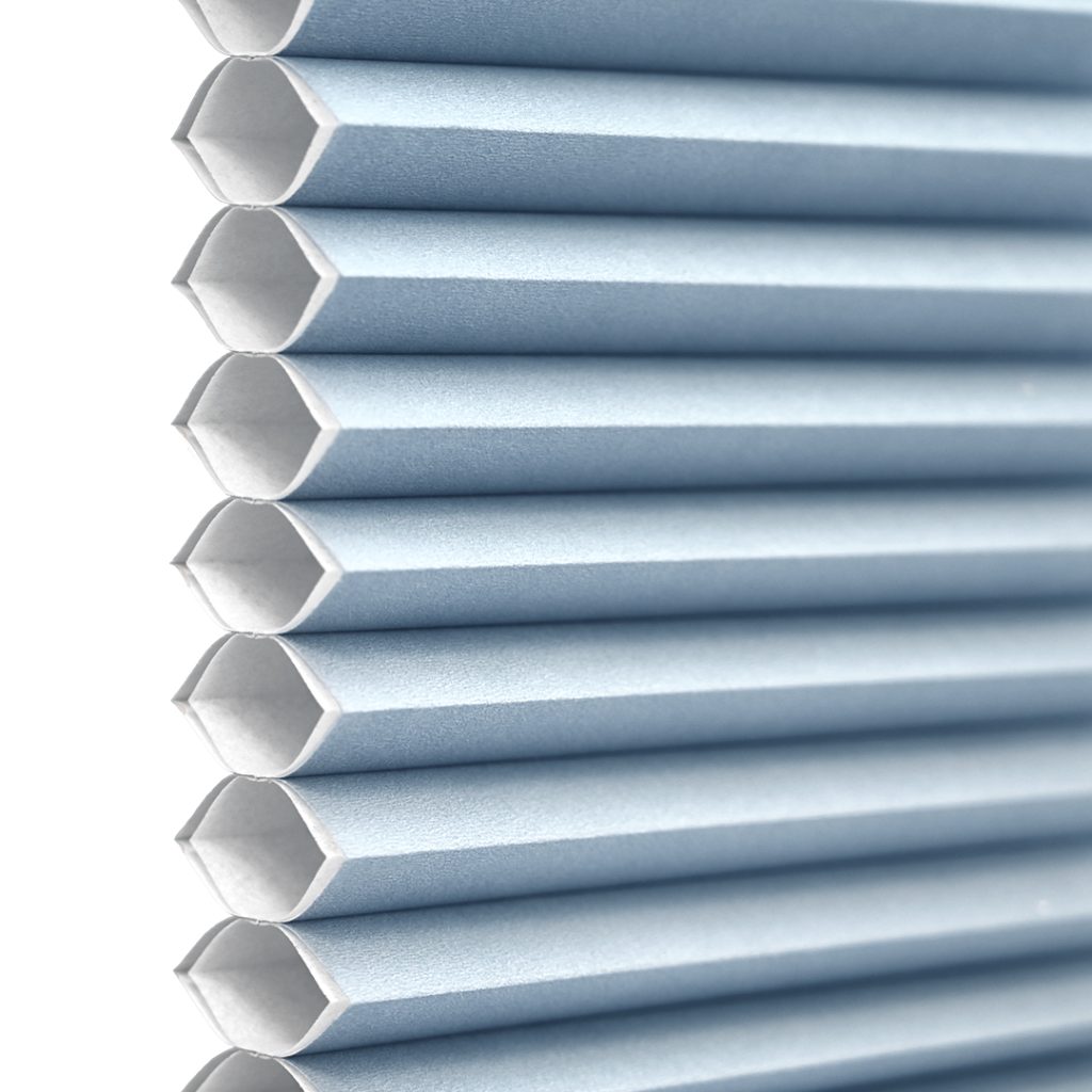 Energy Efficient Blue Cellular Shade