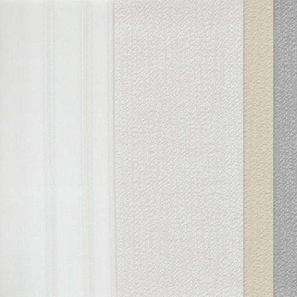Vertical sheer fabric - Ripple Privacy